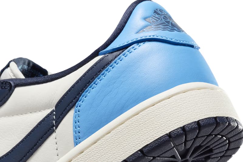 Air Jordan 1 Low OG 最新配色「Obsidian」率先曝光
