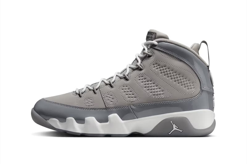 Air Jordan 9 最新復刻鞋款「Cool Grey」官方圖輯、發售情報正式公開