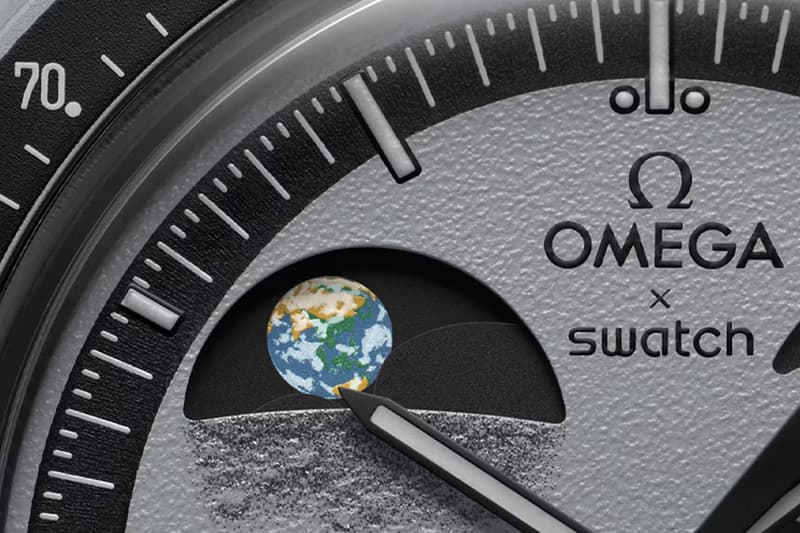 OMEGA x Swatch 最新聯乘登月錶款「Mission to EarthPhase」正式發佈