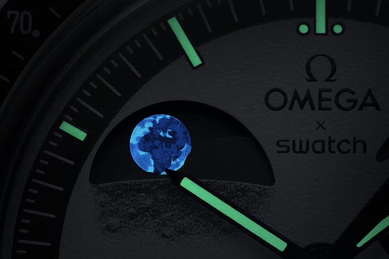 OMEGA x Swatch 最新聯乘登月錶款「Mission to EarthPhase」正式發佈