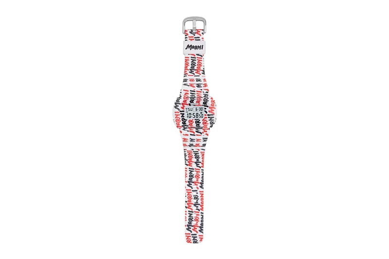 Marni 攜手 G-Shock 推出全新聯名錶款