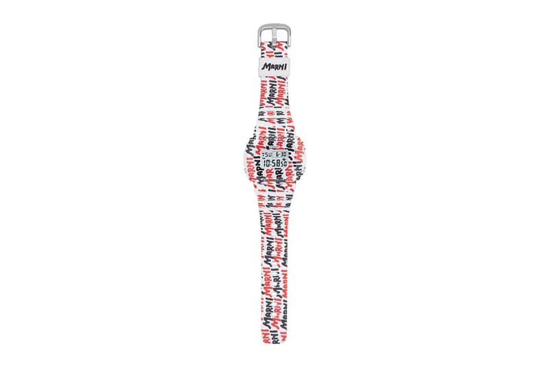 Marni 攜手 G-Shock 推出全新聯名錶款