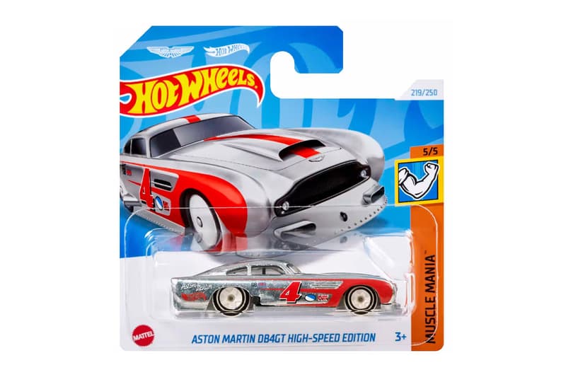 Hot Wheels 攜手 Aston Martin 推出全新特別版 DB4GT 壓鑄玩具車