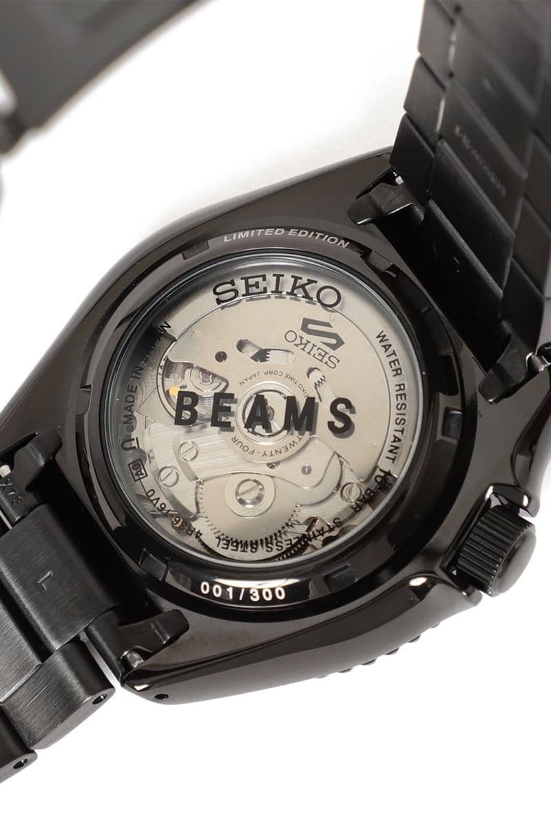 BEAMS x Seiko 5 Sports 最新聯名錶款發佈