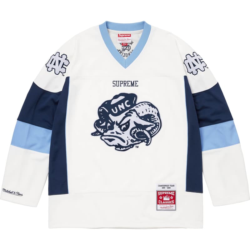 Supreme x Mitchell & Ness 2024 秋冬聯名系列正式登場