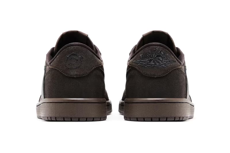 Travis Scott x Air Jordan 1 Low OG 最新聯名配色「Velvet Brown」發售情報公開