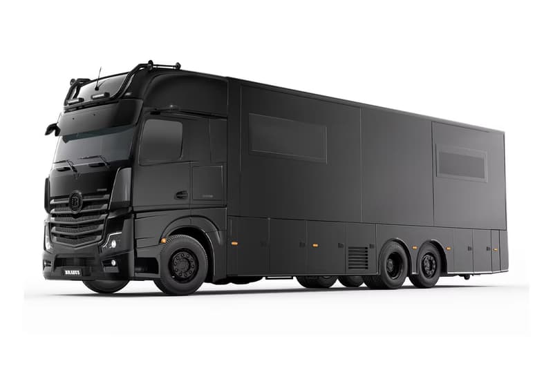 Brabus 正式發表全新「黑化移動城堡」豪改卡車 BIG BOY 1200