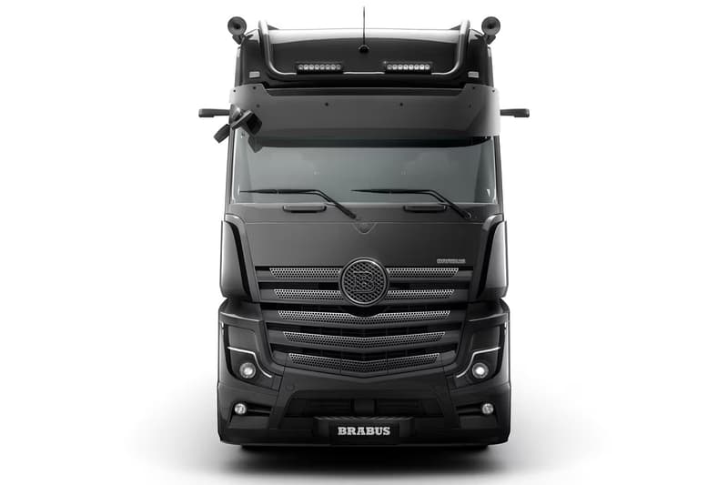 Brabus 正式發表全新「黑化移動城堡」豪改卡車 BIG BOY 1200