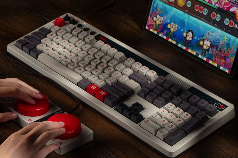 8BitDo 推出全新「任天堂紅白機」造型 Retro 108 機械式鍵盤