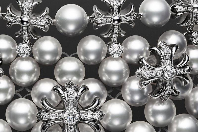 日本珠寶品牌 Mikimoto 攜手 Chrome Hearts 推出全新聯名系列