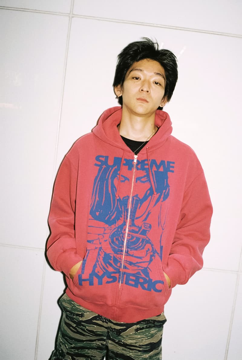 Supreme x HYSTERIC GLAMOUR 2024 秋冬聯名系列正式發佈