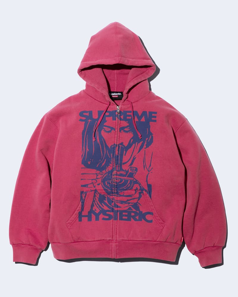 Supreme x HYSTERIC GLAMOUR 2024 秋冬聯名系列正式發佈