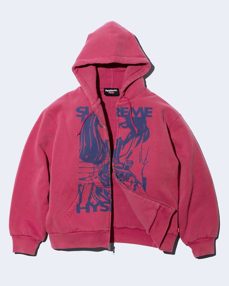 Supreme x HYSTERIC GLAMOUR 2024 秋冬聯名系列正式發佈