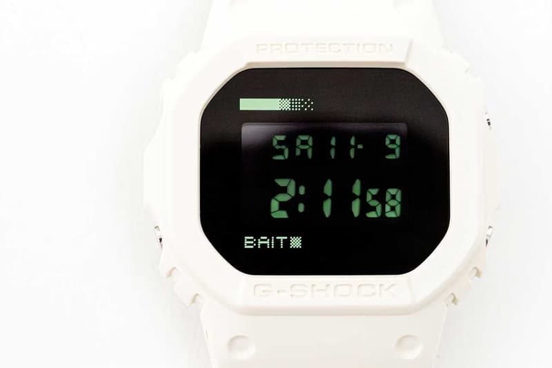 BAIT x G-SHOCK DW-5600 最新聯名錶款正式發佈