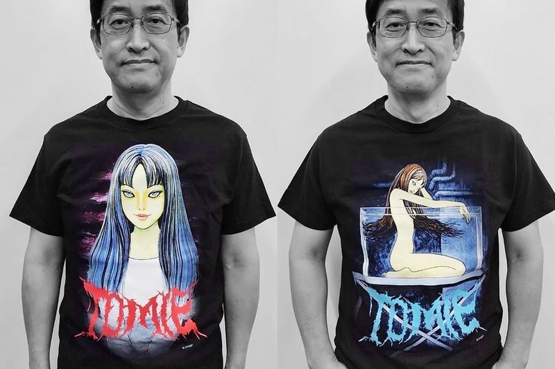 伊藤潤二經典作品《富江》攜手 weber 推出復古動漫風格 T-Shirt
