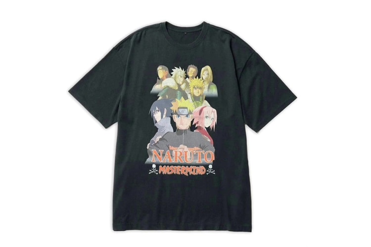 《火影忍者》x mastermind JAPAN 最新聯名系列 T-Shirt 發佈