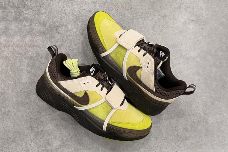 近賞 Travis Scott x Nike Zoom Field Jaxx 最新配色「Limelight」