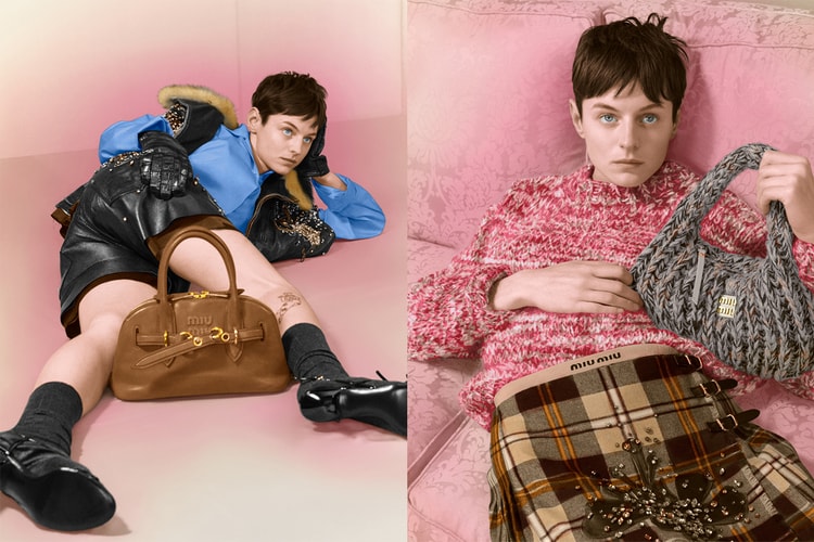 Miu Miu 正式發佈 UPCYCLED 最新假日系列形象廣告