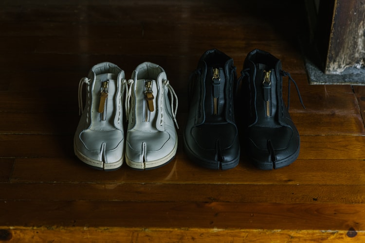 GrowthRing & Supply x Tabito 聯乘鞋款「tabito18」Leap Trainer Mid-Zip 正式登場