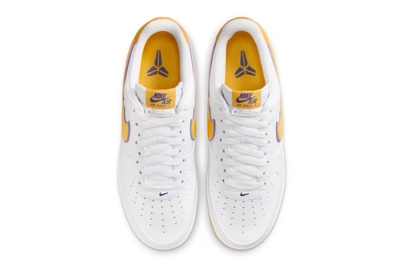 Kobe Bryant x Nike Air Force 1 Low「Home」官方圖輯、發售情報正式公開