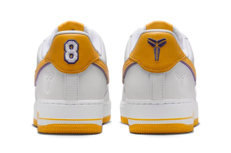 Kobe Bryant x Nike Air Force 1 Low「Home」官方圖輯、發售情報正式公開