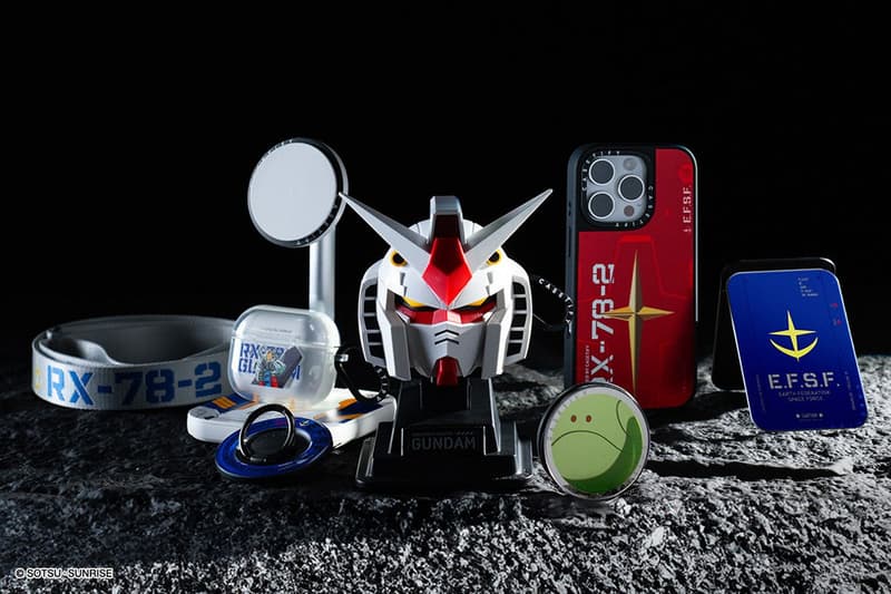 CASETiFY 首度攜手《機動戰士鋼彈》推出全新聯名系列