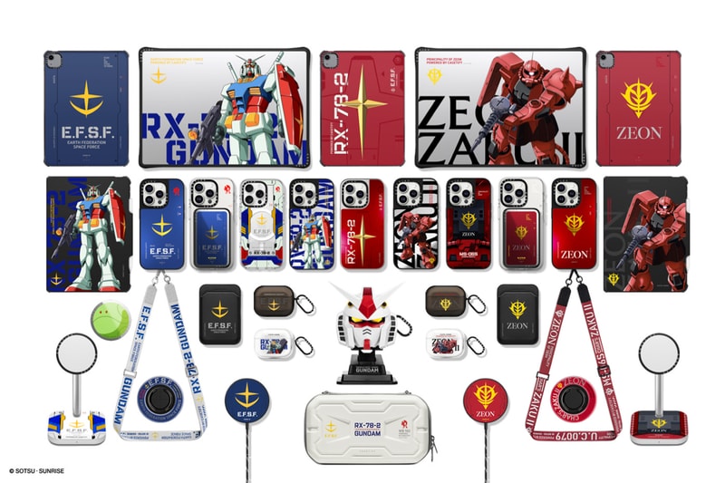 CASETiFY 首度攜手《機動戰士鋼彈》推出全新聯名系列