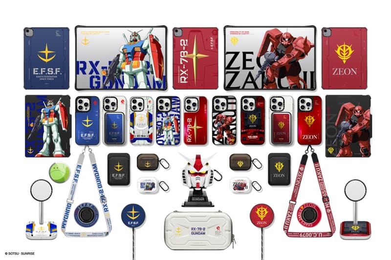 CASETiFY 首度攜手《機動戰士鋼彈》推出全新聯名系列