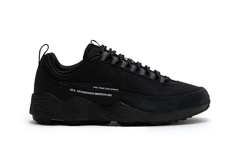 fragment design x Nike Air Zoom Spiridon 最新聯乘鞋款台灣發售情報公開