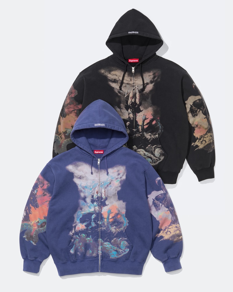 Supreme x Frank Frazetta 2024 秋季聯名系列發佈