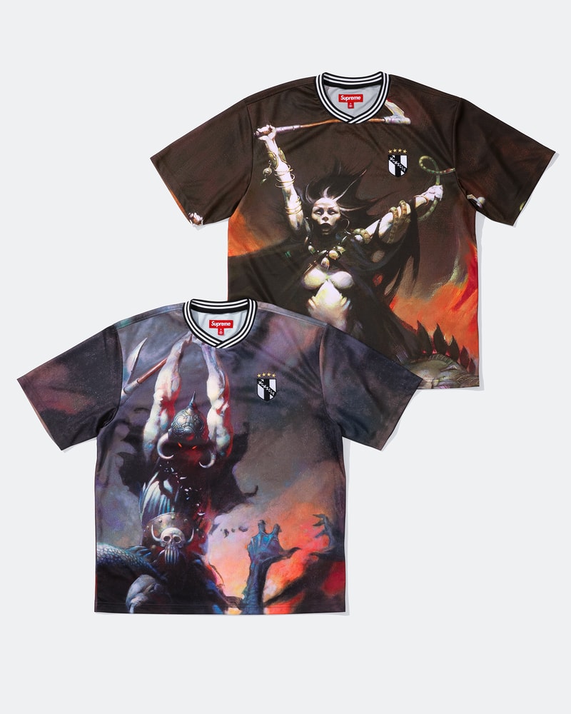 Supreme x Frank Frazetta 2024 秋季聯名系列發佈