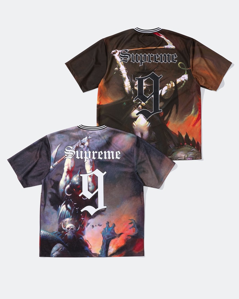 Supreme x Frank Frazetta 2024 秋季聯名系列發佈