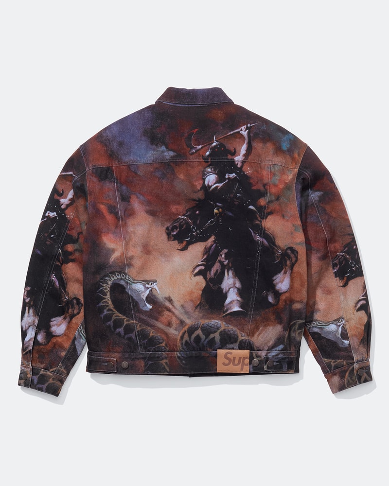 Supreme x Frank Frazetta 2024 秋季聯名系列發佈
