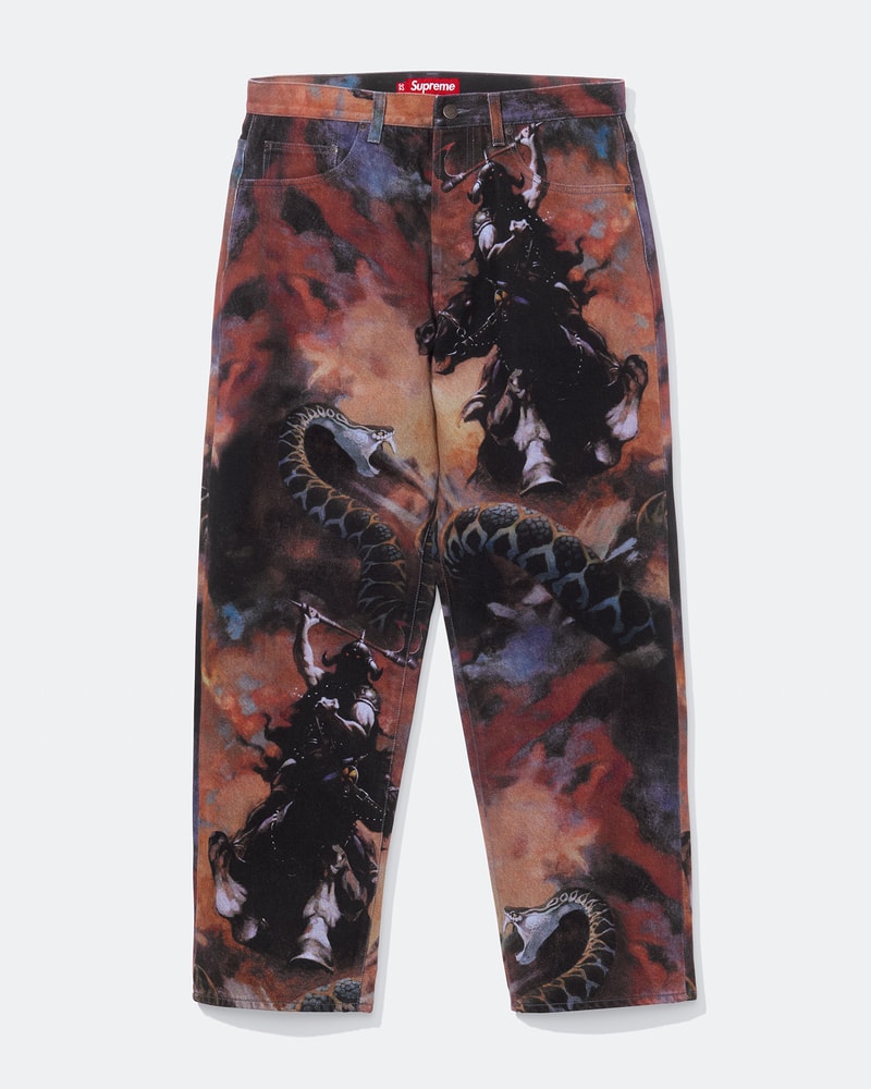 Supreme x Frank Frazetta 2024 秋季聯名系列發佈