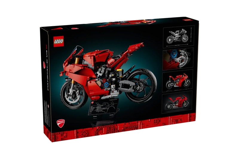 LEGO Technic 推出全新 Ducati Panigale V4 S 積木模型