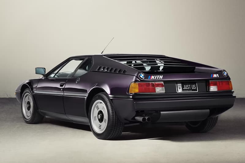 Kith 攜手 BMW 打造全新 1981 M1 E26 特別版定製車型