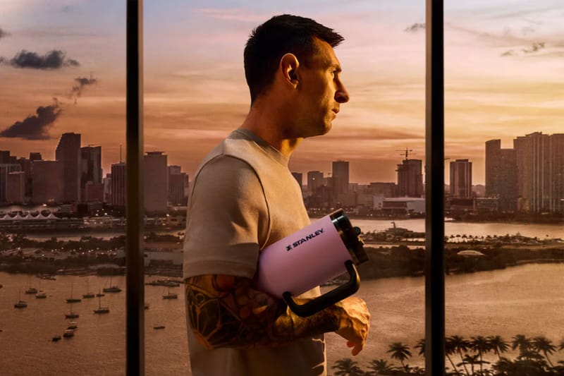 Lionel Messi x Stanley 最新聯名系列水瓶發佈