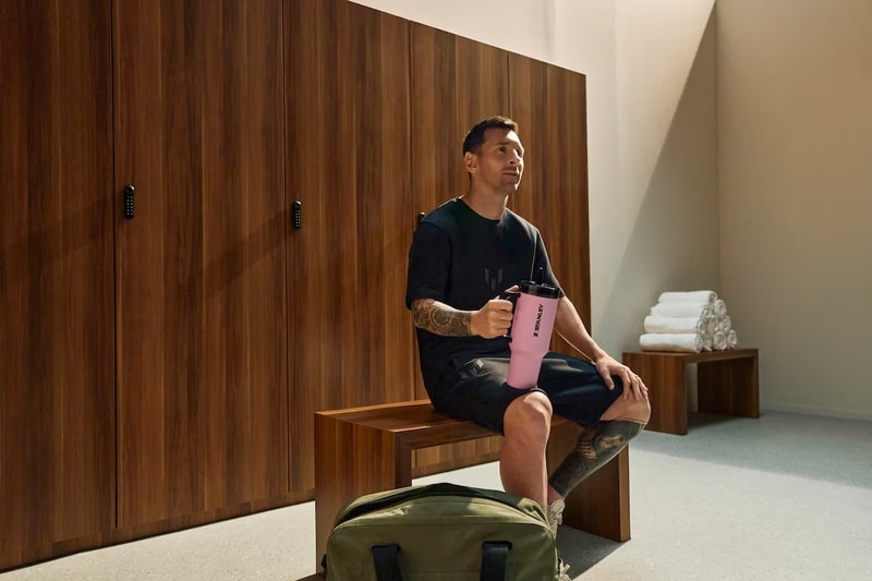 Lionel Messi x Stanley 最新聯名系列水瓶發佈