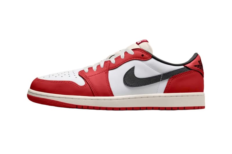 傳言 Air Jordan 1 Low OG「Chicago」將於 2025 年重新復刻