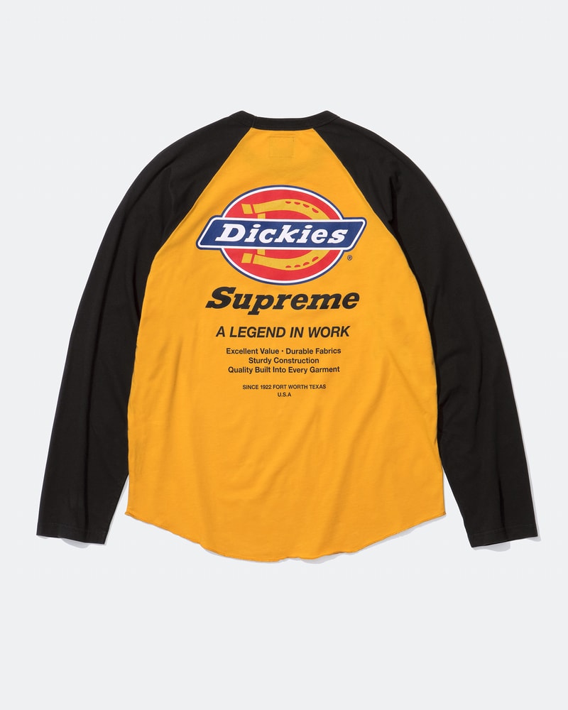 Supreme x Dickies 2024 秋季聯名系列發佈