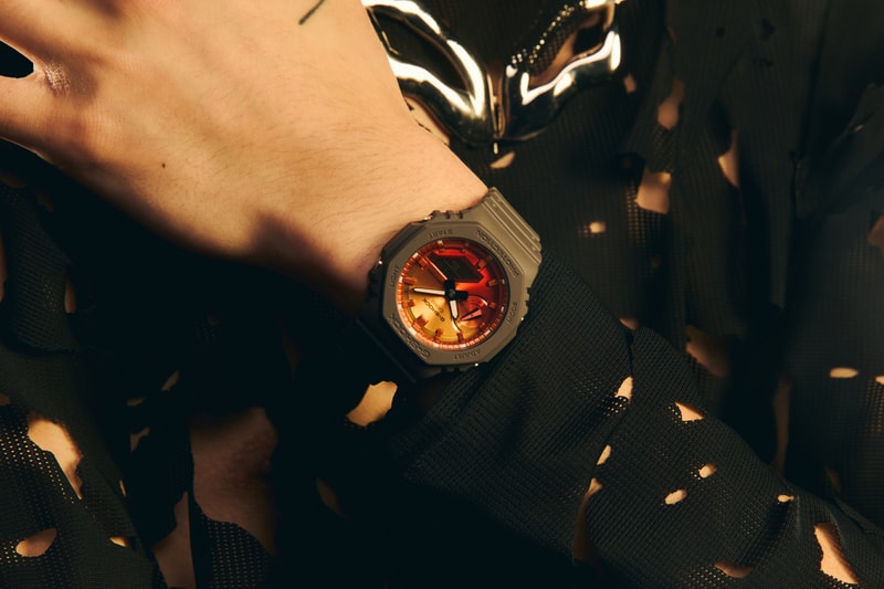 G-SHOCK 最新「Flame Inside」系列重新演繹 GA-100 與 GA-2100 經典錶款