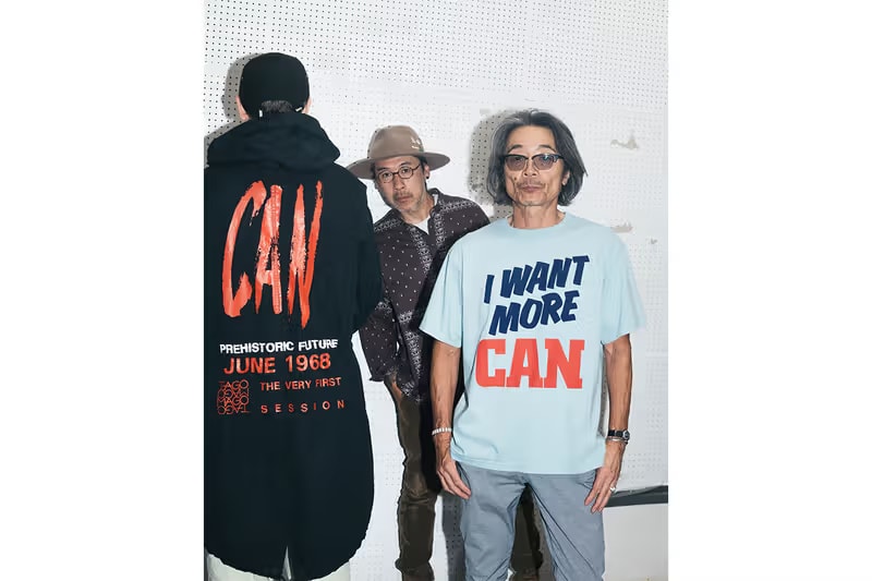 UNDERCOVER RECORDS 攜手實驗搖滾樂團 CAN 打造最新聯名系列