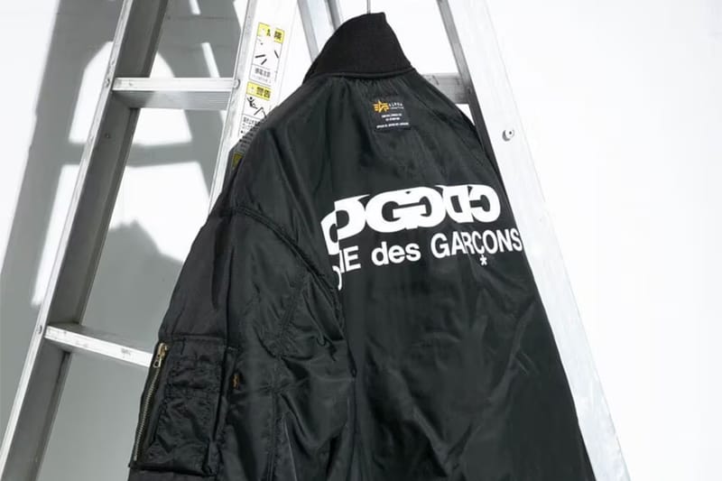 Alpha Industries x COMME des GARÇONS CDG 最新聯名 MA-1 飛行外套發佈