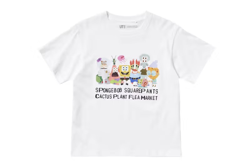 Cactus Plant Flea Market x Uniqlo UT x《海綿寶寶》三方聯名系列港台發售情報