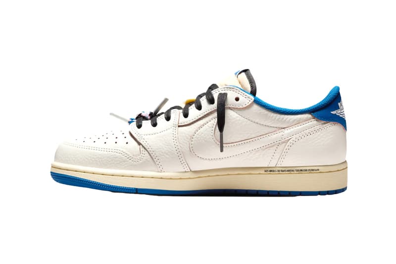 fragment design x Travis Scott x Air Jordan 1 Low OG 最新三方聯名鞋款正式登場