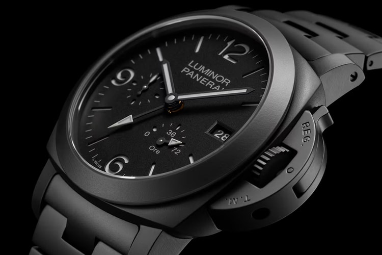 Panerai 推出全新陶瓷材質 Luminor GMT 錶款