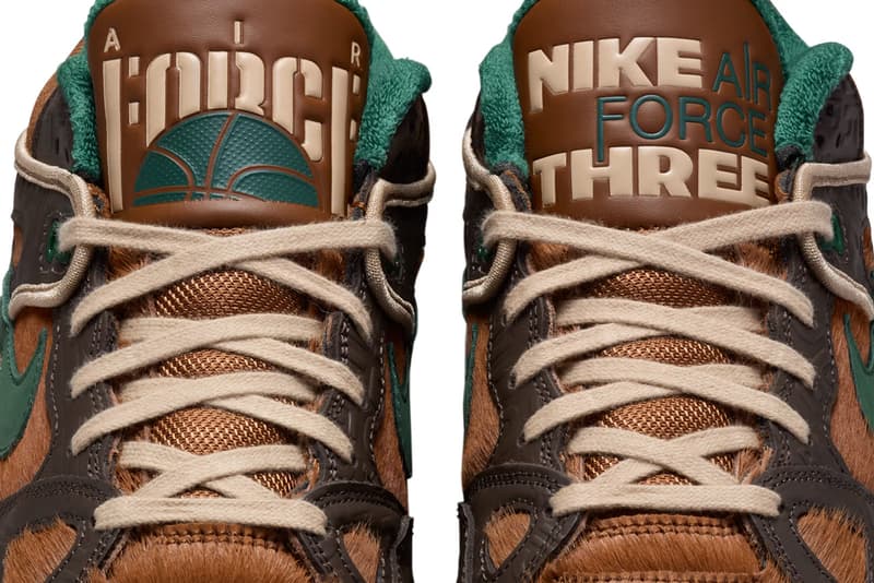 NIGO x Nike Air Force 3 最新配色「Baroque Brown」官方圖輯、發售情報公開