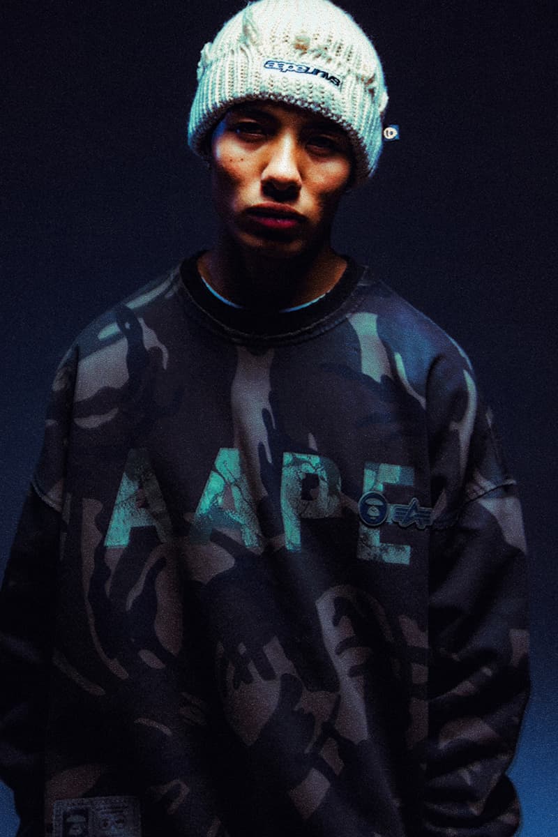 AAPE 攜手 ALPHA INDUSTRIES 推出 MA-1 飛行外套、衛衣等注目單品