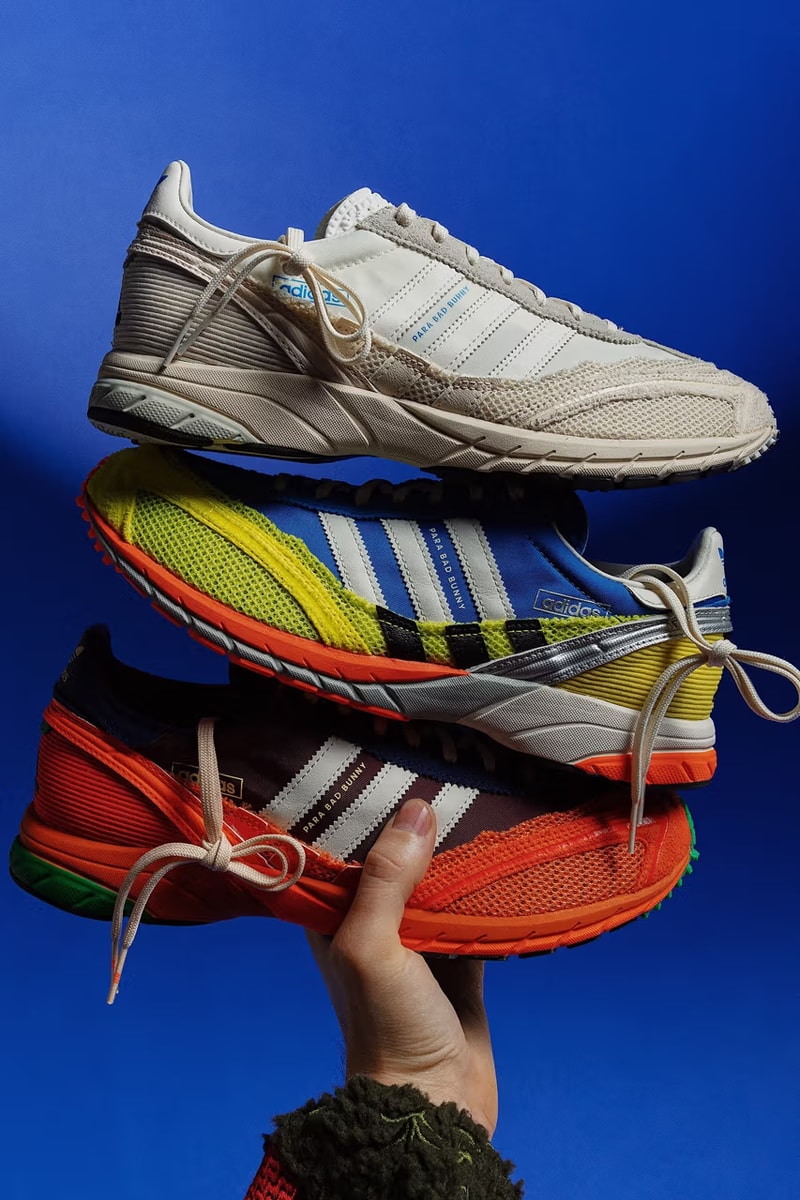 Bad Bunny x adidas Adizero SL72 聯名系列鞋款正式發佈