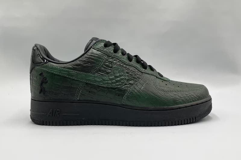 Lil Yachty 率先揭曉全新鱷魚皮聯名版本 Nike Air Force 1 Low